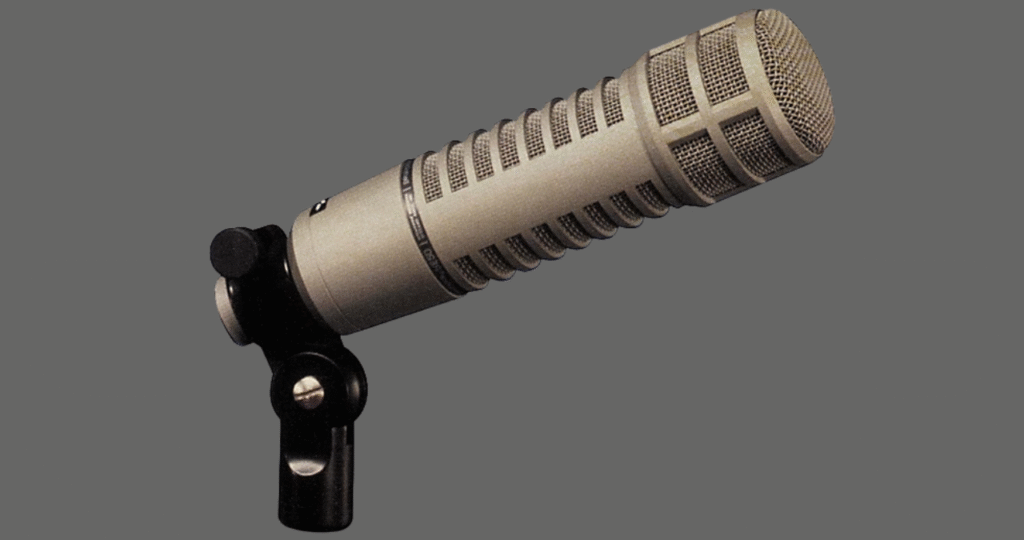 Ilustração da tecnologia patenteada Variable-D® do Electro-Voice RE20, que elimina o efeito de proximidade nos graves.