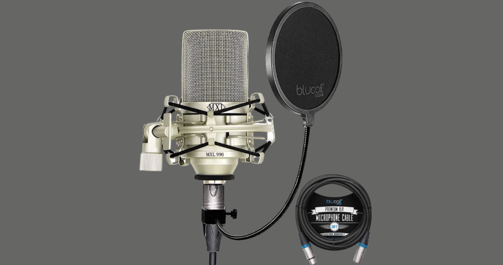 A resposta para "MXL 990 vale a pena?" depende do seu ambiente: usando um isolador acústico para evitar que o microfone capte o ruído de fundo.